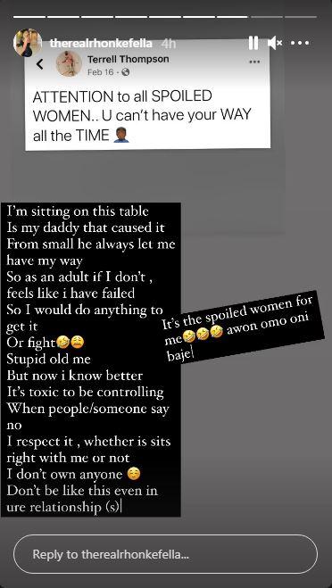 Ronke Father NO Spoiled