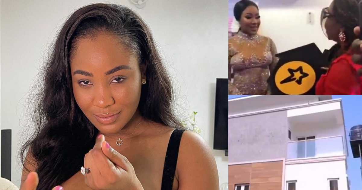 “I was living in a shared flat” – Erica appreciate fans for gifting her a new house (Video)