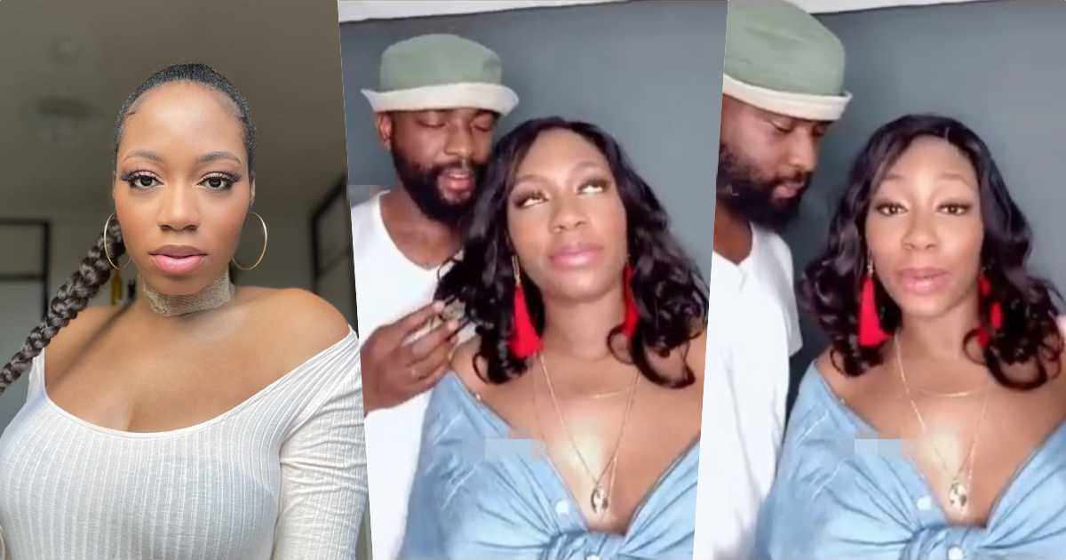 "She looks pregnant" - Khafi Kareem's facial expression sparks debate (Video)