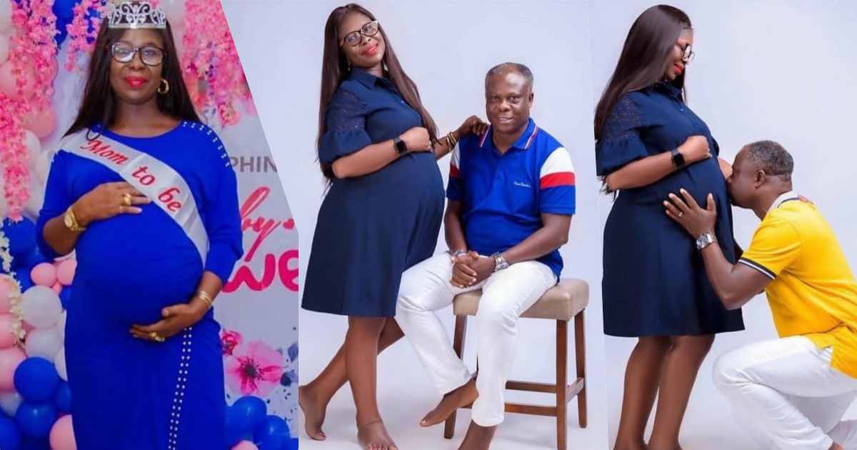 Couple shares maternal shoot ahead of first child delivery after 25 years of marriage