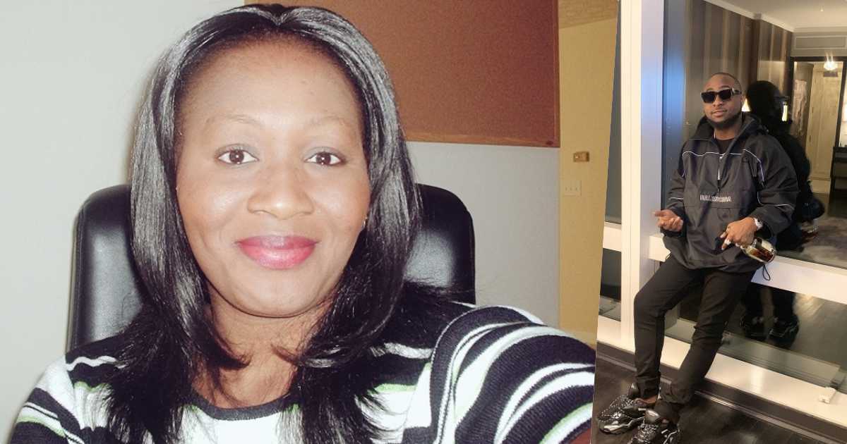 “Who is Davido near my son? Never compare rubbish” – Kemi Olunloyo slams fan