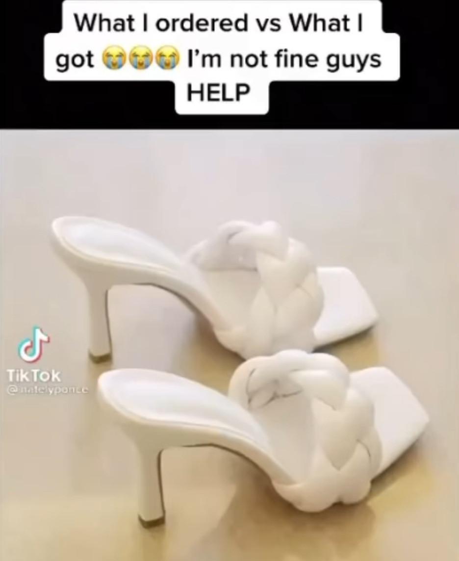 Lady Shoe Ordered Online