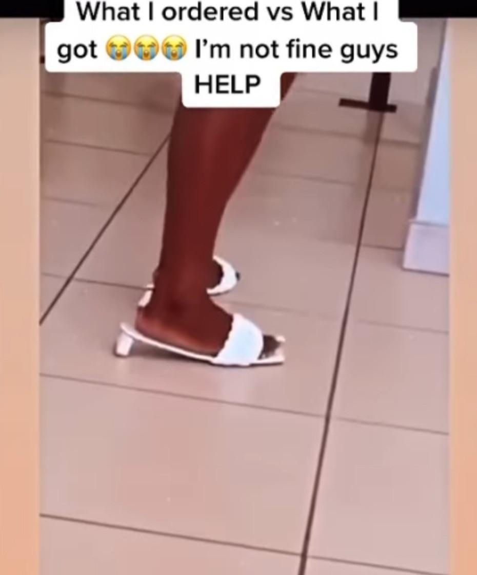 Lady Shoe Ordered Online