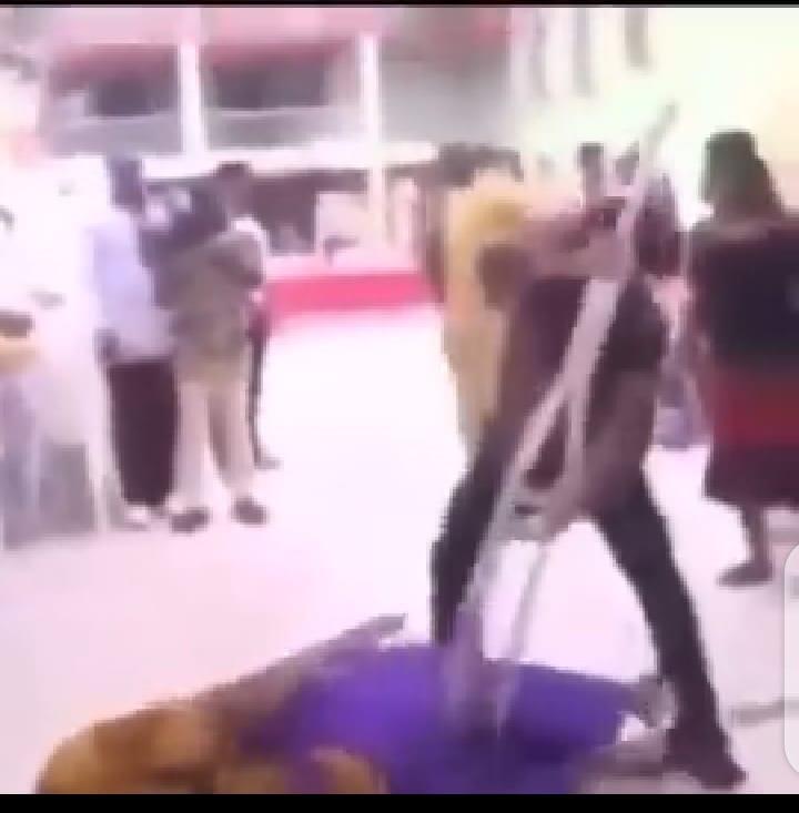 Prophet  Odumeje miracle crutches