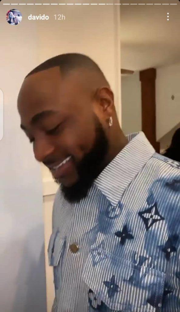 Check out Davido's million naira Louis Vuitton designer outfit (Photos)