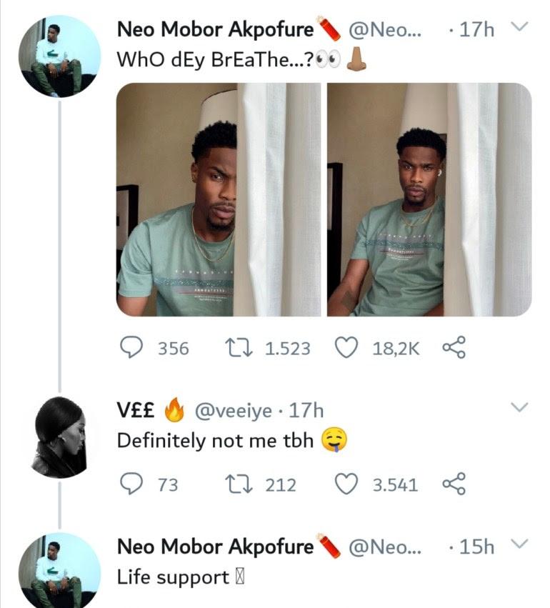 “Public nonsense” – Laycon shades Neo and Vee for playing love on Twitter