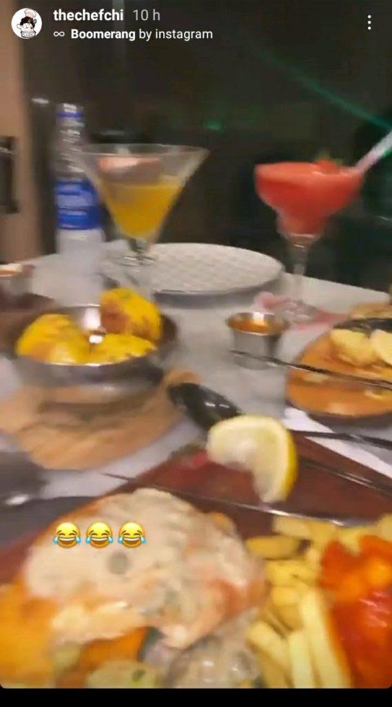 Chioma Rowland hangs out with mystery man amid break up rumor with Davido