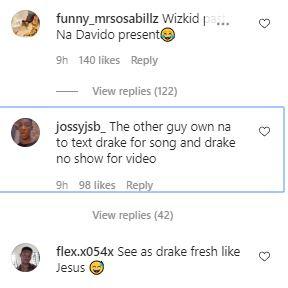 "O.B.O did all, your favorite can't!" - Reactions as Davido links up with Drake (Video)