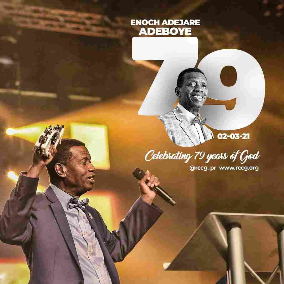 Pastor Enoch Adeboye Celebrates 79th Birthday 