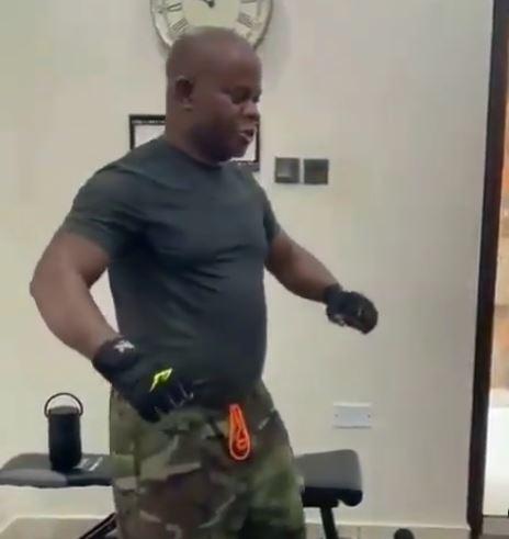 Yahaya Bello Dance Work-out