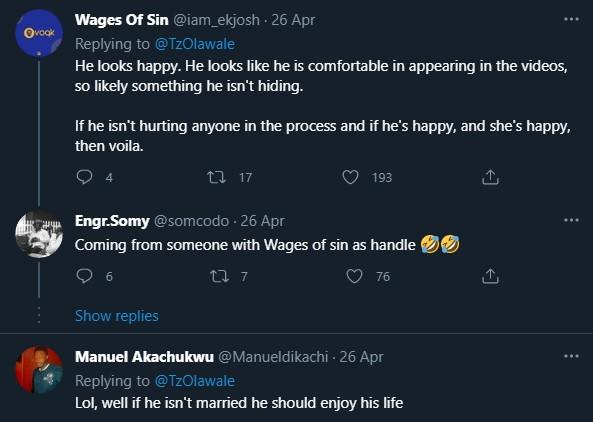 "Nothing is wrong with this" - Reactions as lady shows off loved-up video with sugar daddy