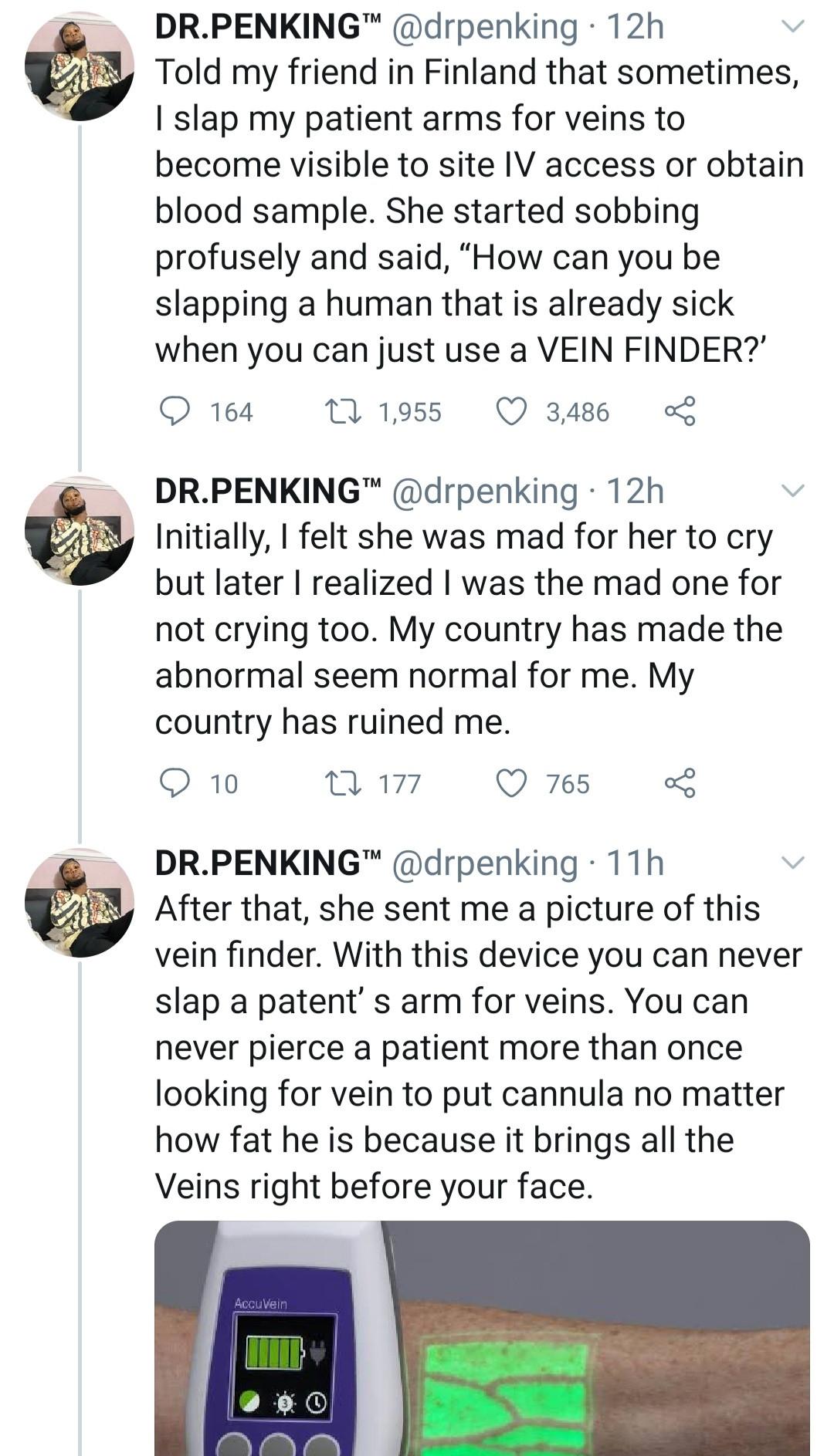 Doctor veins