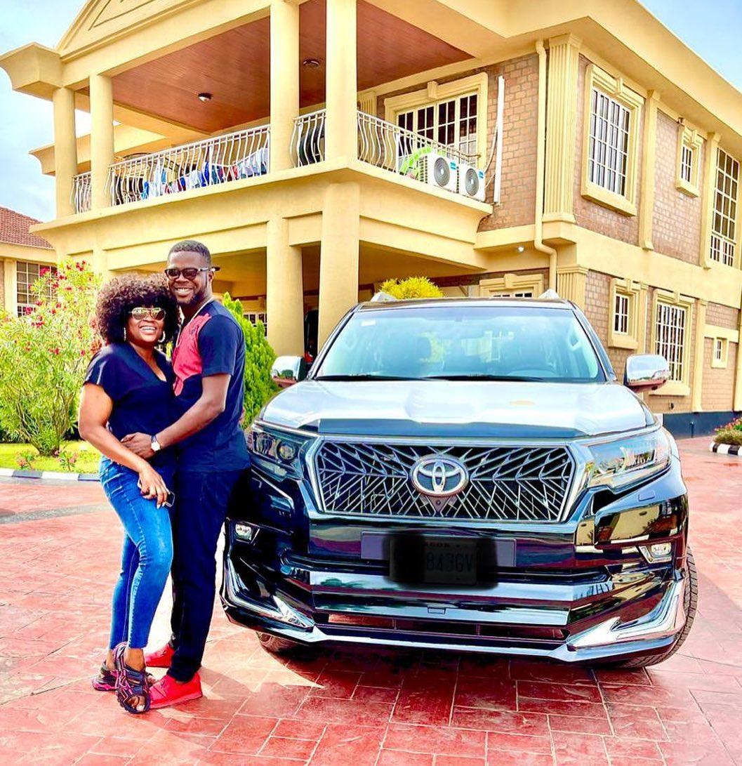 Funke Akindele JJC Skillz New Car