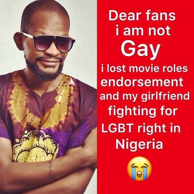 Uche Maduagwu laments as girlfriend dumps him over his sexuality