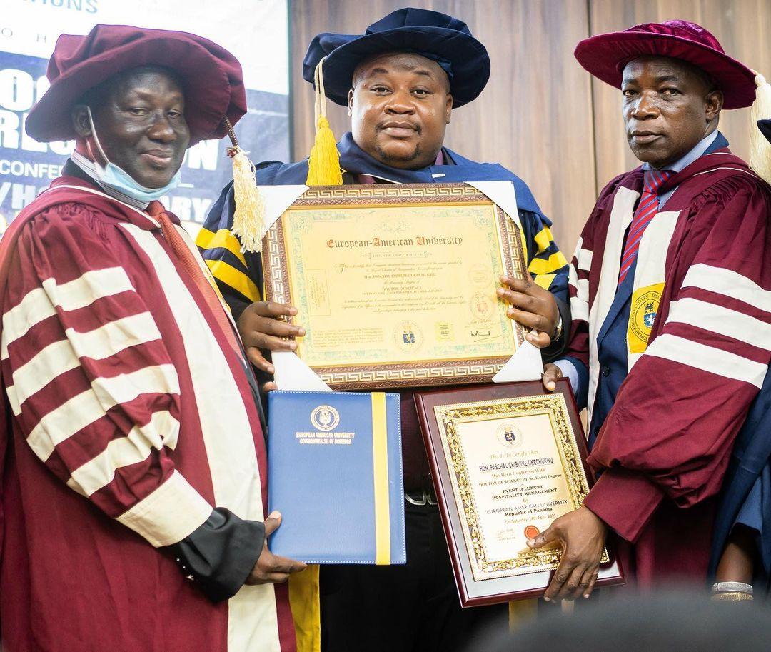 Social media users Cubana Chief Priest Doctorate Degree