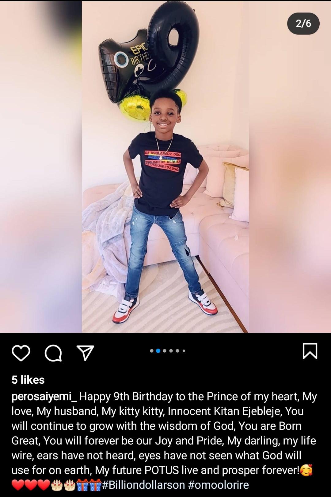 Tuface Idibia celebrate son