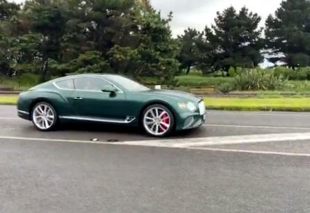 UFC champion, Israel Adesanya gifts father brand new Bentley (Video)