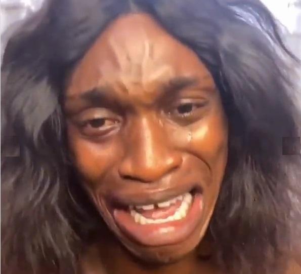 "I'm ashamed and depressed" - Crossdresser attacked by mobs cries out (Video)