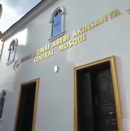 MC Oluomo builds multimillion naira mosque in honor of late mother (Video)