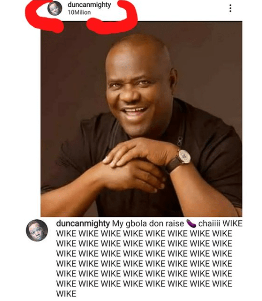 gbola Duncan Mighty Wike