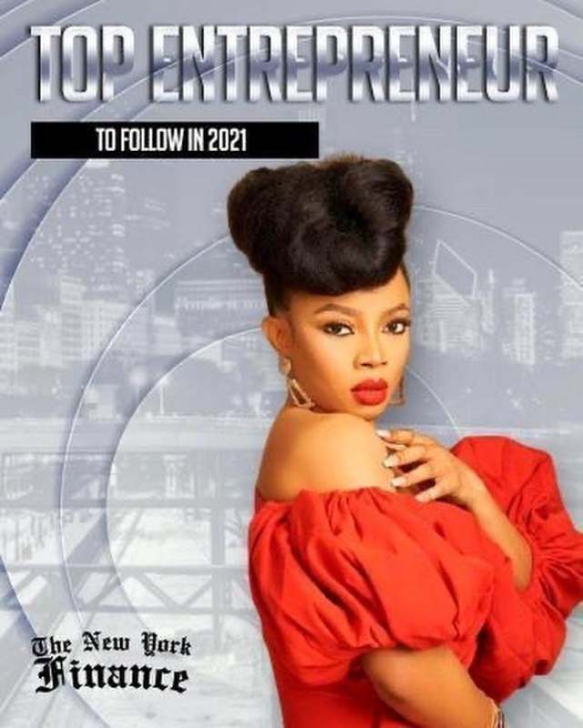 Toke Makinwa named one of 'Top Entrepreneurs to Follow in 2021'