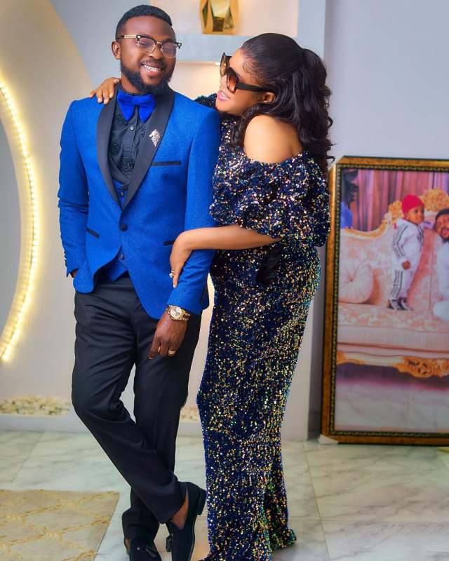 "I love you now and forever" - Toyin Abraham gushes over her husband and marriage