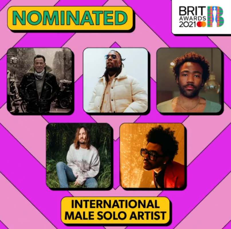 BRIT Awards 2021: Burna Boy's 'Twice as tall' bags nomination
