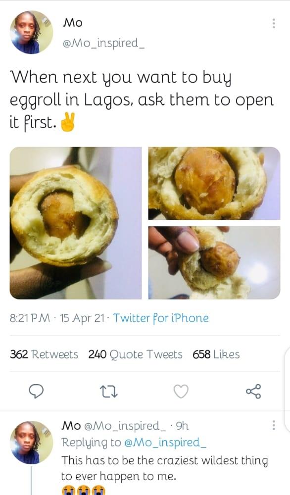 puff-puff Lagos egg