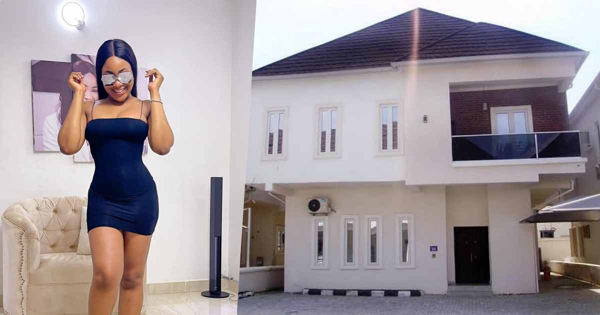 "Wahala for who no read caption" - Reactions as Erica teases fans with her new house
