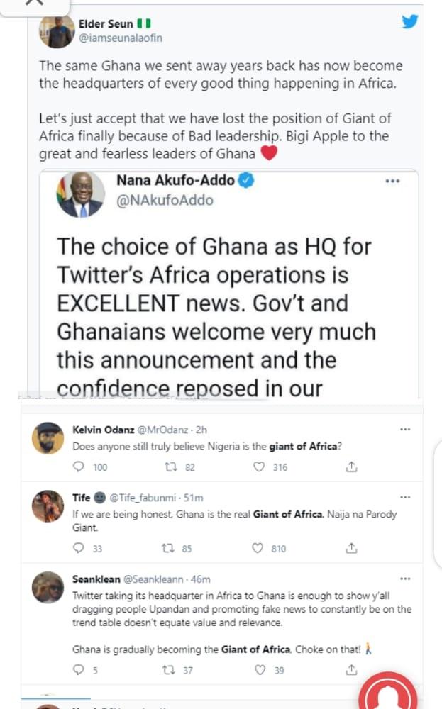 Twitter headquarters Ghana