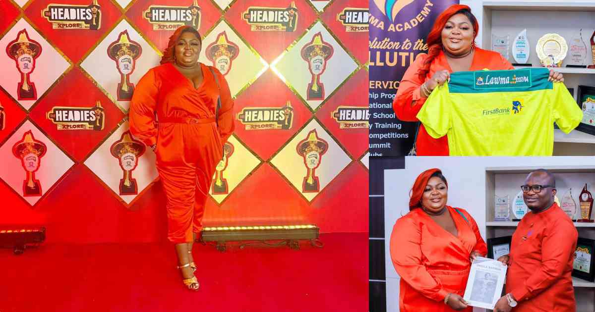Eniola Badmus bags sweet deal with LAWMA months after getting dragged over outfit to Headies