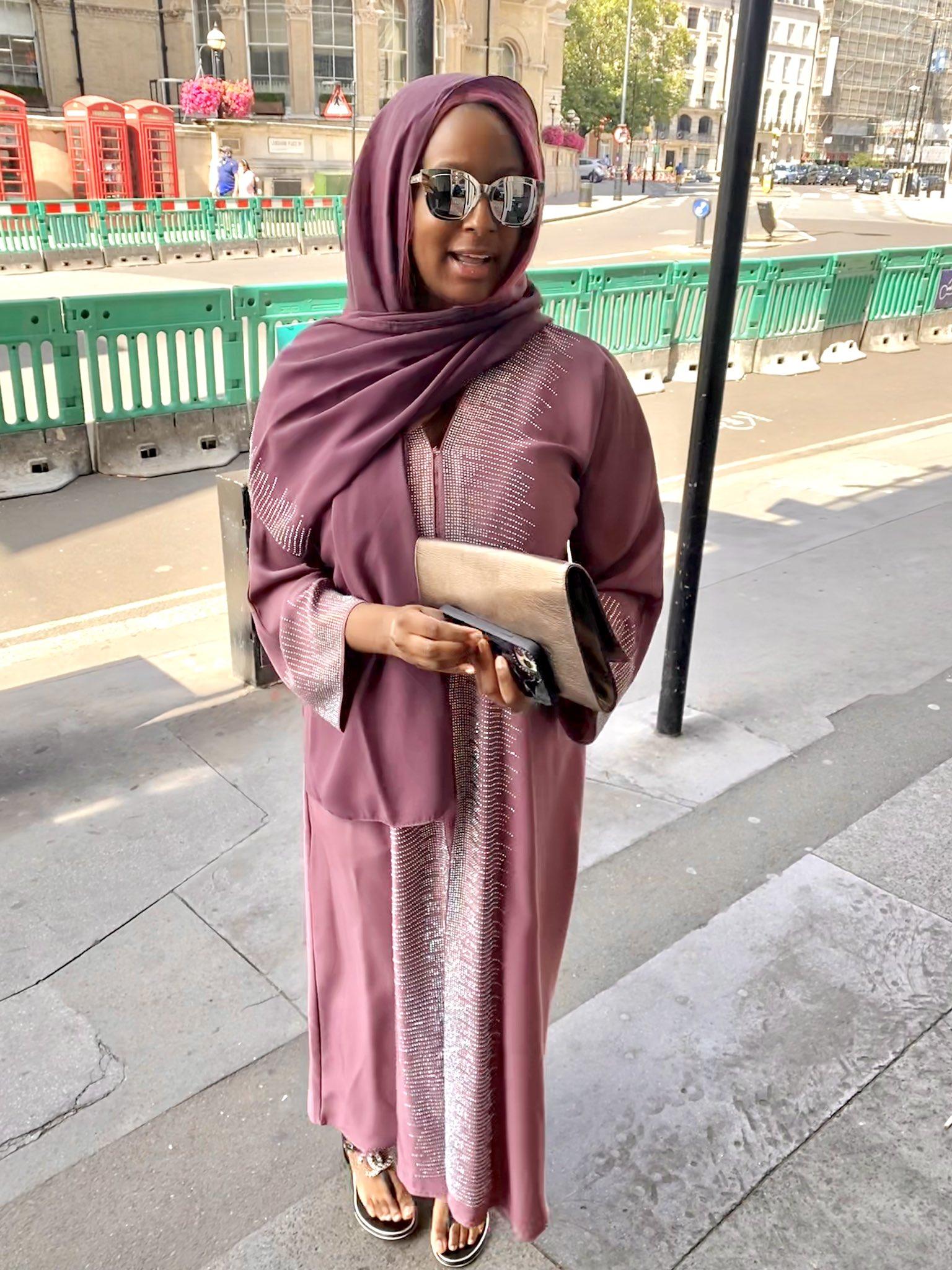 DJ Cuppy Muslim Outfit