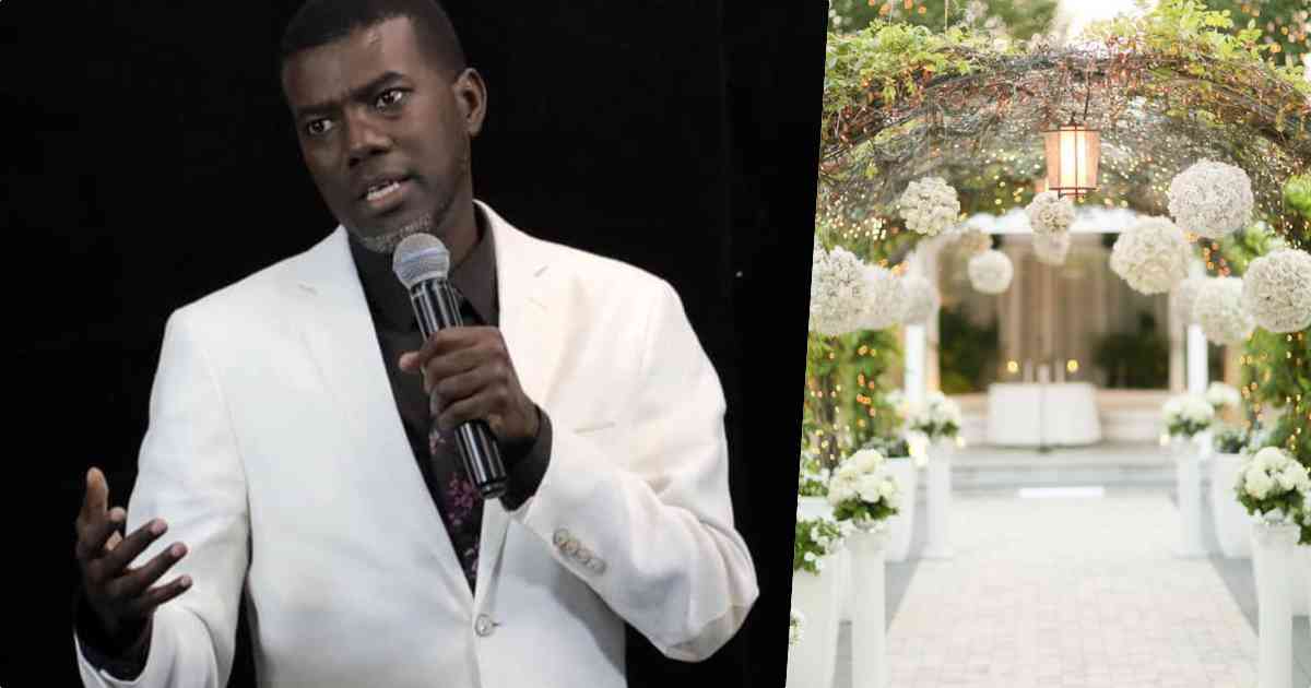 "Many people are unmarried because they can't afford white wedding" - Reno Omokri