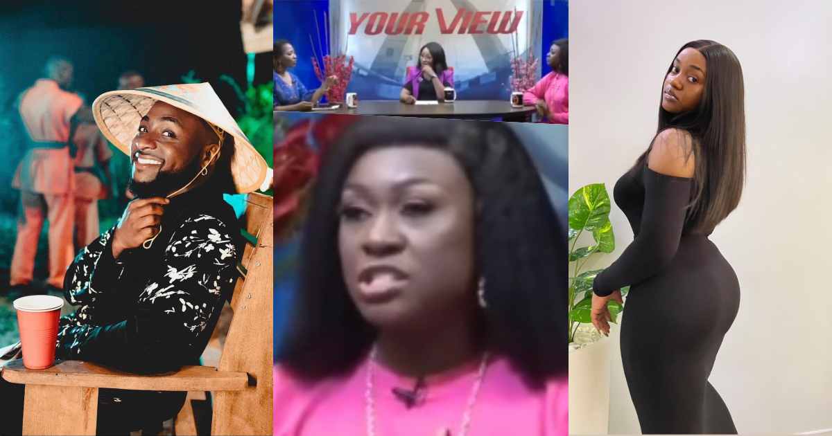 "May God not give me senseless kids" - Host says while discussing Davido & Chioma's issue (Video)