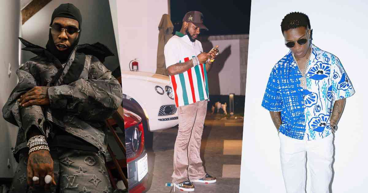 "Burna Boy's competition with Davido will make him broke same way Wizkid became broke" - Fan