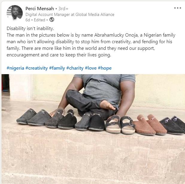 Footwears artistic work social media