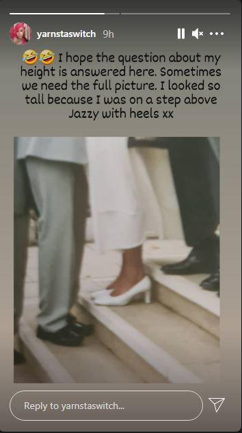 Don Jazzy ex-wife height wedding photo