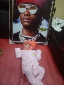 Wizkid child dedicate 