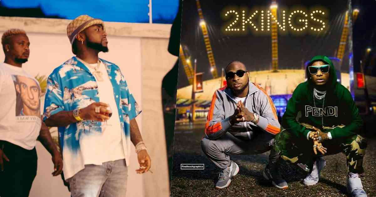 "He was high then" - Davido dragged over song feature with Wizkid that is yet to drop