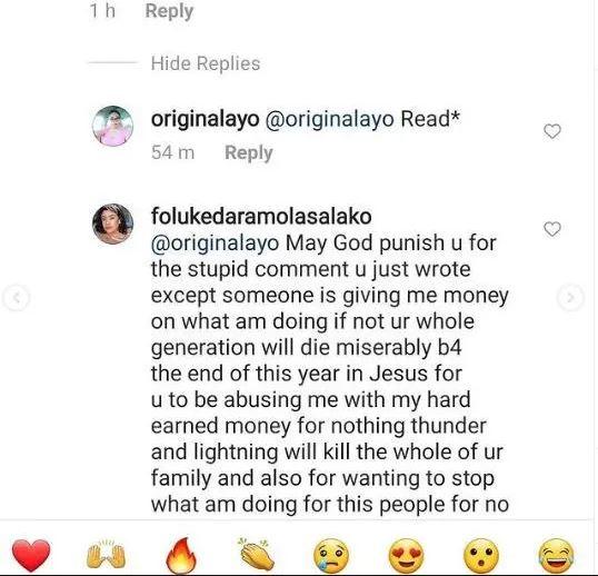 Foluke Daramola diverting funds