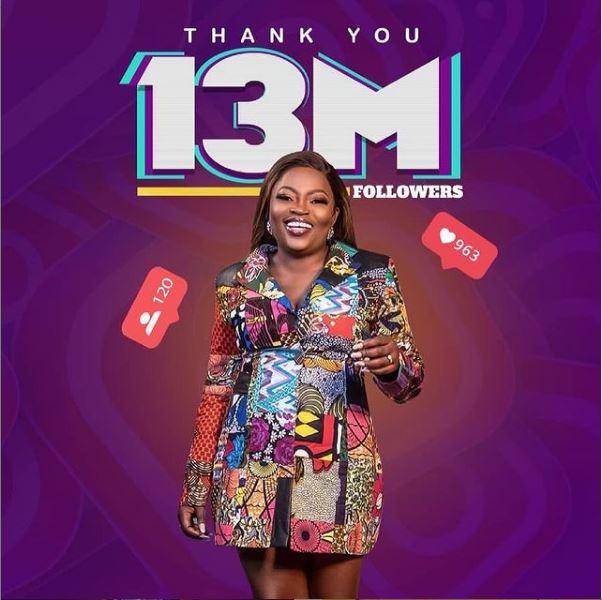 Funke Akindele Instagram Followers