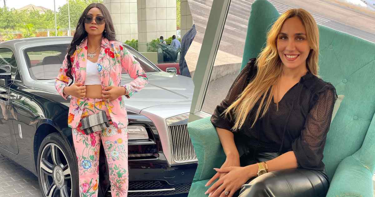 "My baby" - Regina Daniels' co-wife, Laila gushes over her new photos