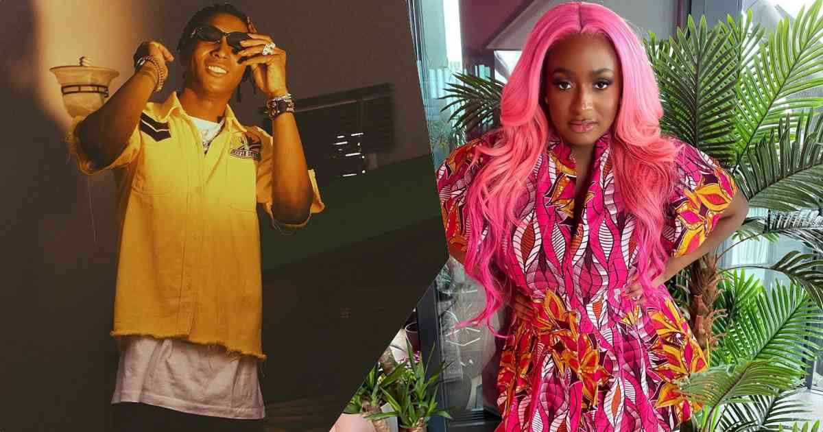 "Pay me, my lawyers dey para" - Bella Shmurda shades DJ Cuppy over future collaboration