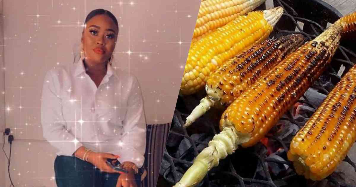 Lady narrates how man who gave her free lift sent her to buy roasted corn