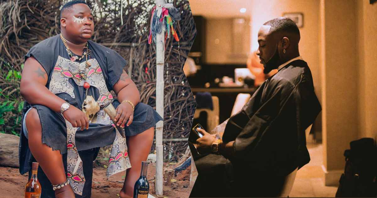 Davido celebrates billionaire barman, Cubana Chief Priest on his birthday