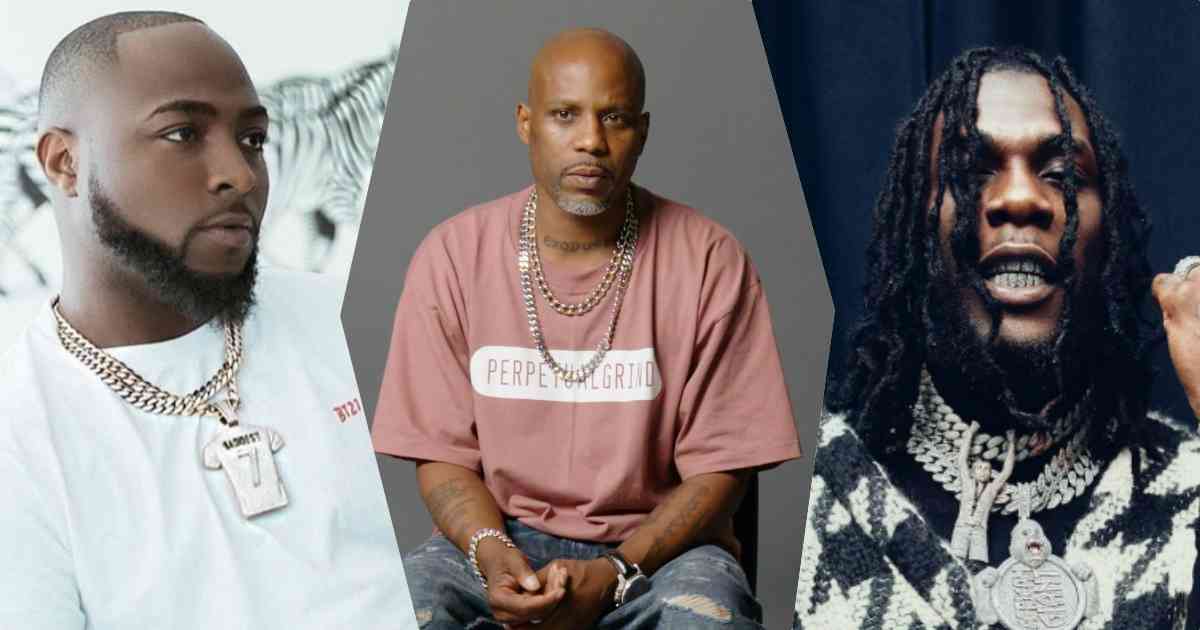 Burna Boy, Davido, and fans mourn death of American rapper, DMX