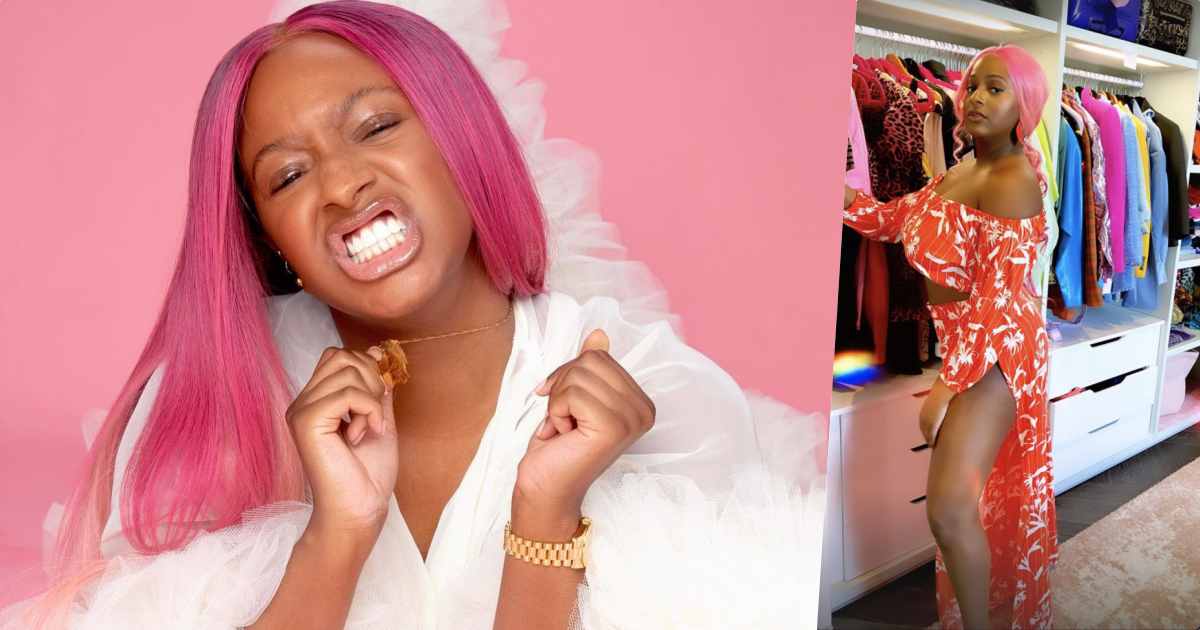 "At 28" - DJ Cuppy reacts after her mum called her out for revealing 'too much skin'