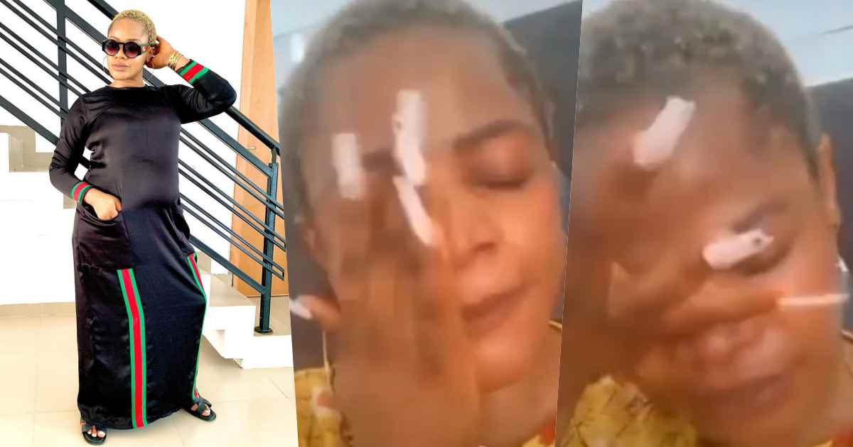 "I owe no one apologies for dating someone younger" – Uche Ogbodo weeps (Video)