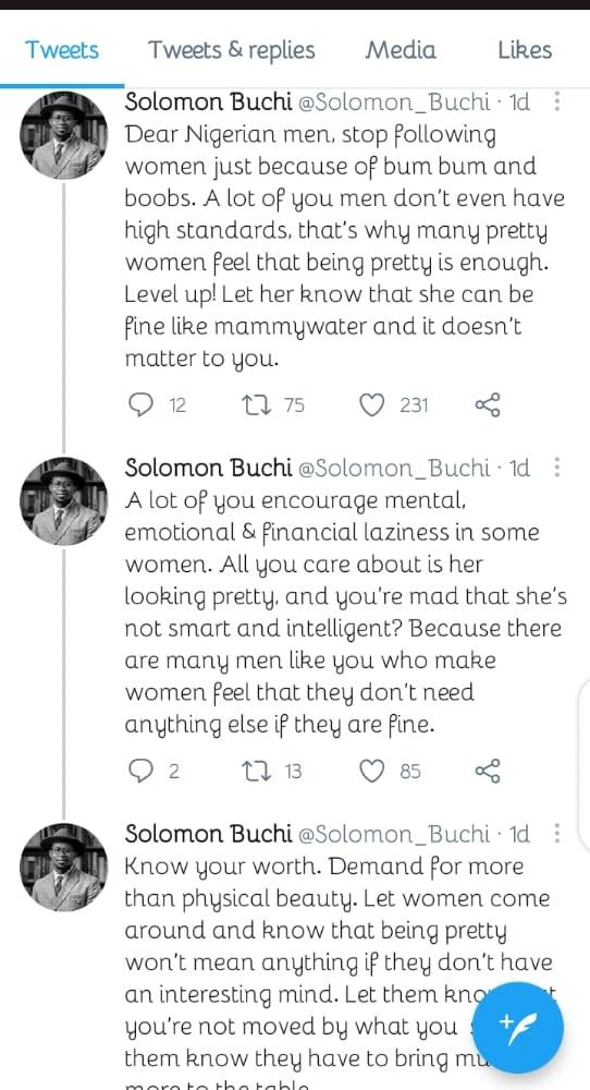 bumbum boobs Solomon Buchi