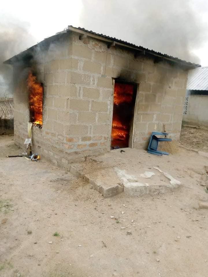 Lady Fire Benue State Boyfriend's house